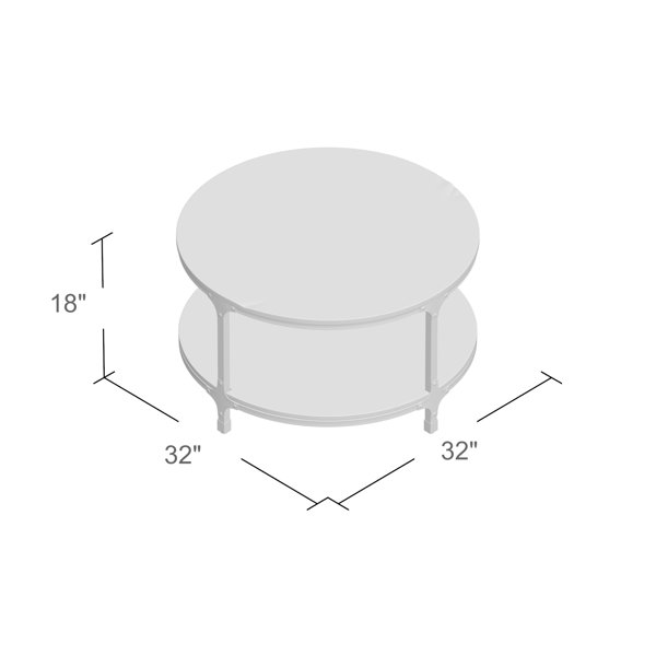 Laurel Foundry Modern Farmhouse Carolyn Coffee Table with Storage